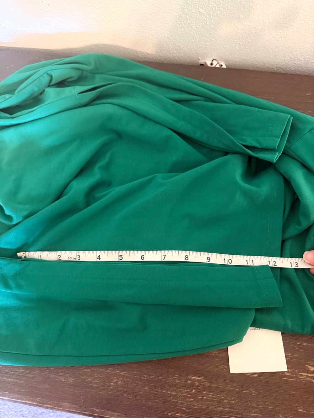 NWT Seraphine Ponte Roma Emerald Green Tie-Waist Midi Dress Size 10 - Picture 10 of 11